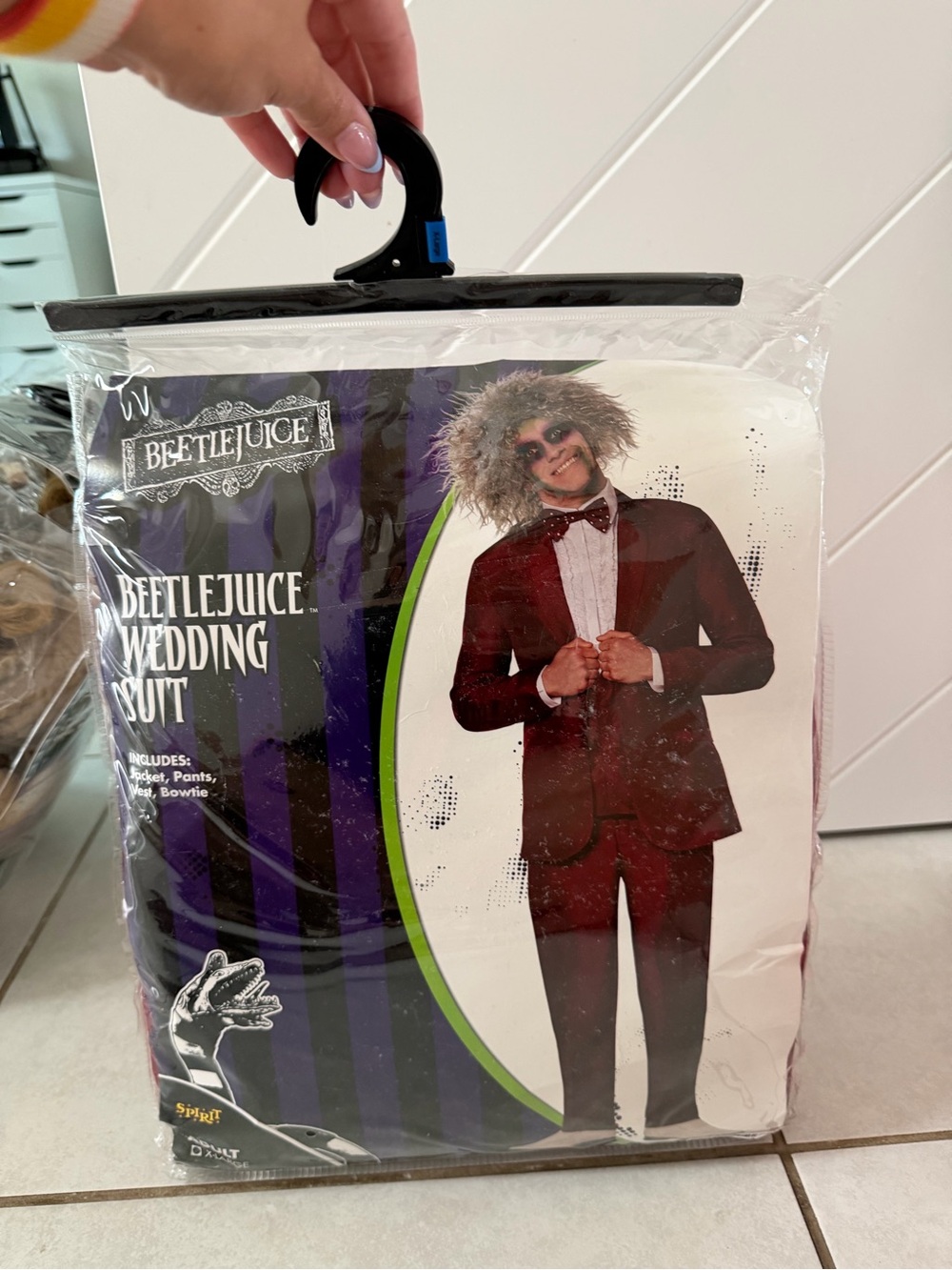 Beetle juice Wedding Suit Jacket & Pants